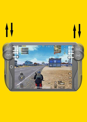 Геймпад триггер AK-PAD6K для игры на планшете Android iPad в Pubg mobile Call of Duty Free Fire Standoff Memo (322400857)