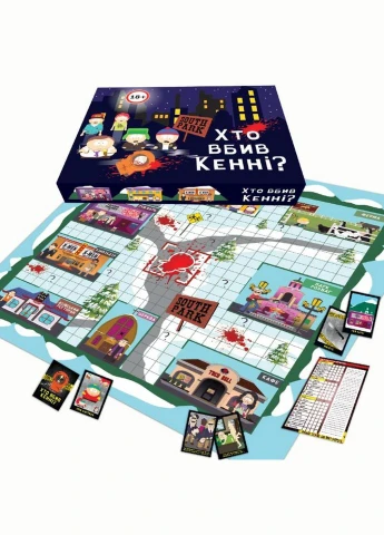 Настільна гра "Хто вбив Кенні?" PLR-0033, 18+ No Brand (330606424)