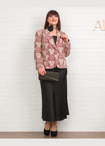 Бордовый женский пиджак 2010 Alenka Plus - демисезонный