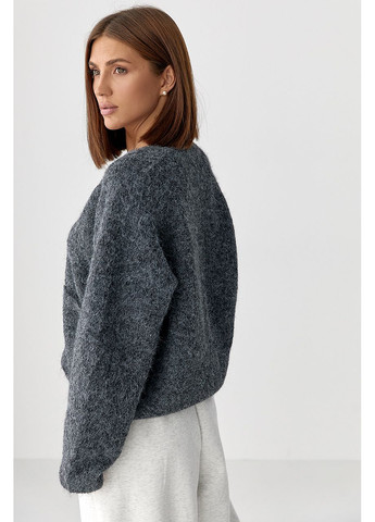 В'язаний теплий кардиган з кишенями Lurex (372255451)