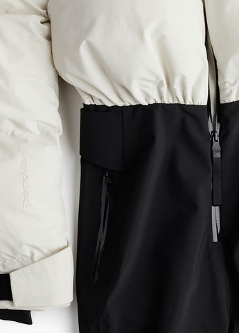 Комбінезон H&M однотонний світло-бежевий кежуал