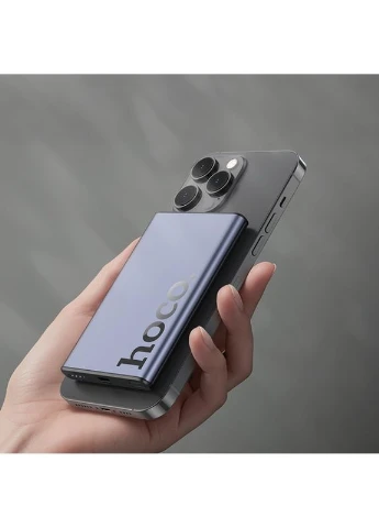 Зовнішній акумулятор PD20W wireless magnetic power bank(5000mAh) (6942007634076) Hoco Q32 Bird (385951958)