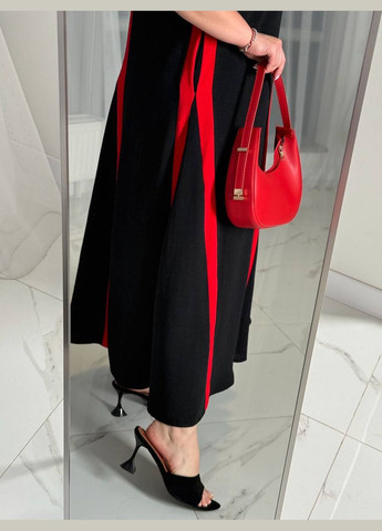 Чорна повсякденний сукня Україна однотонна