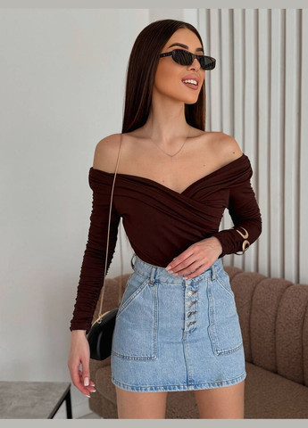 Женское стильное боди с декором. Adelante (333300536)