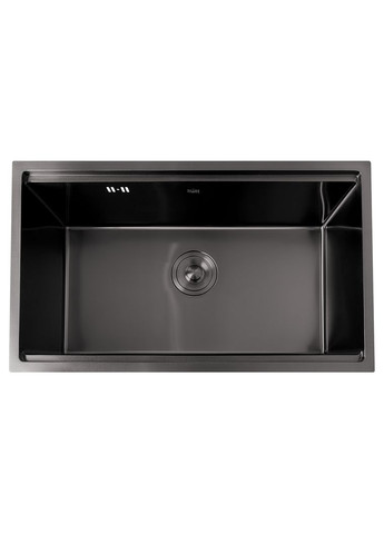 Чорна мийка врізна з PVD покриттям багатофункціональна Nett NB-7042 (352729994)