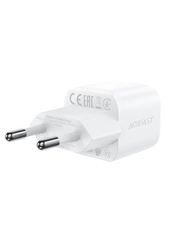 Сетевое зарядное устройство A73 mini PD20W GaN single USB-C charger set (C3-03) White Acefast (367724471)