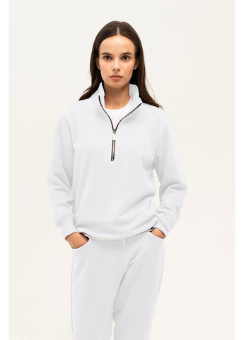 Костюм женский Свитшот на молнии + штаны прямые White Taboo clothing company (388083775)
