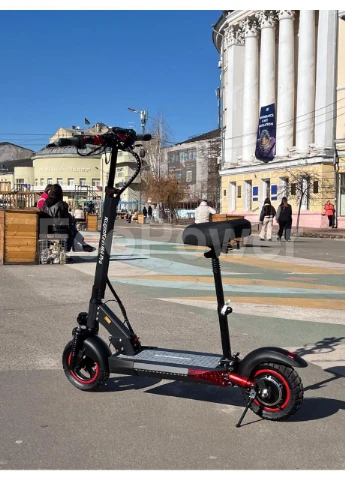 Електросамокат Kirin M4 Pro 1000W 18Ah чорний з сидінням Kugoo (386757006)