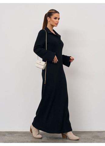 Чорна плаття 15352 чорне ISSA PLUS однотонна