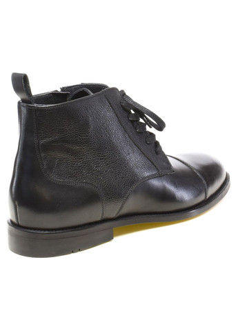 Черные осенние демисезонные черевики без хутра Massimo Cortese