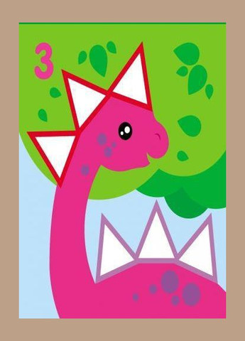 Мозаика с наклейками. Для детей от 3х лет. Треугольники РАНОК (316082678)