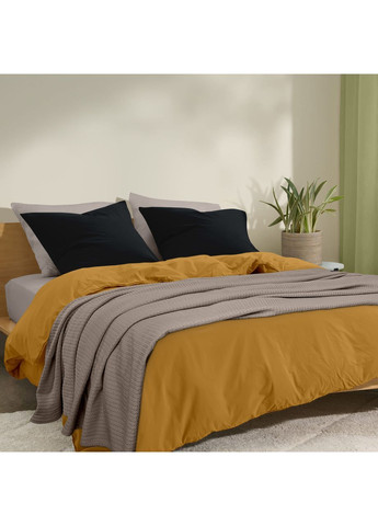 Плед-покрывало косичка 160х230 см Bronze Knitted Braid Кварцевый Cosas (369668634)