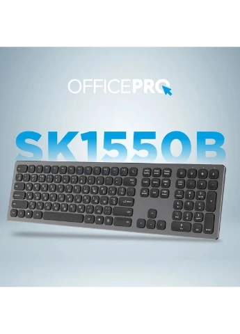 Клавіатура бездротова (SK1550B) OfficePro (402035919)