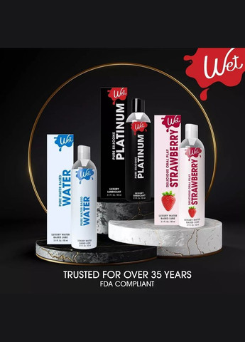 Лубрикант на силиконовой основе Platinum Premium, 118 мл Wet (297396263)