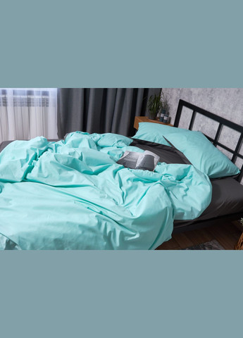 Комплект постільної білизни Бязь Gold Люкс «» сімейний 160х220х2 наволочки 4х70х70 (MS-820002122) Moon&Star Gray Mind (285718188)