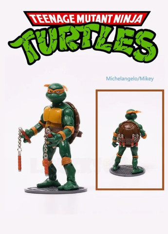 Ракушки Ниндзя Ninja Turtles TMNT игровой набор фигурки игрушки 4 шт 16 см Shantou (295931670)