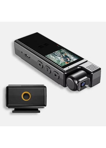 Видеокамера нагрудная Wi-Fi аккумуляторная боди камера с дисплеем 1.3 дюйма регистратор с фиксацией клипсой L9 UKC (370977324)