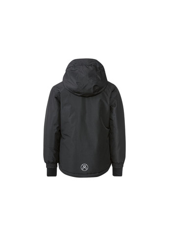 Чорна демісезонна термо-куртка мембранна (3000мм) для дівчинки 393132 чорний Crivit
