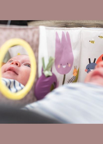 Развивающая книжка-раскладушка коллекции Садочек в городе – Зайчики Taf Toys (344449958)