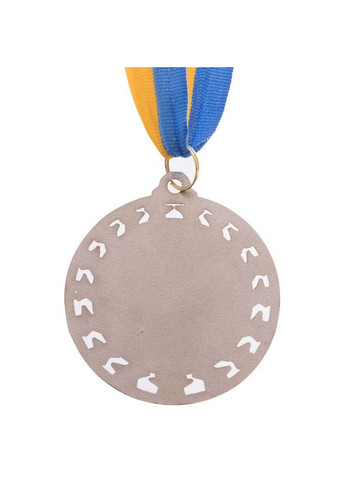 Медаль спортивна зі стрічкою STROKE d-6,5см C-4330 (метал, d-6,5см, 44g срібло) SP-Sport (361436871)
