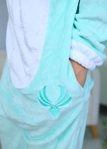 Кигуруми мужское Сяо с капюшоном и хвостиком мягкий плюш (1119/1) My Kigu (360753466)