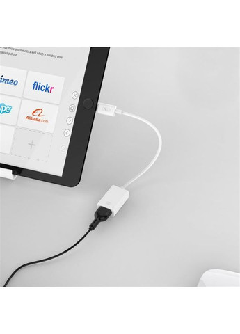 Перехідник OT03 OTG USB - micro USB (F/M) White (ADPT-00019) SkyDolphin (366038368)