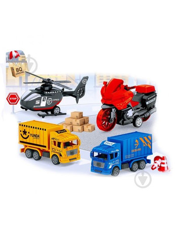 Набор "Спецтехника: Логистический транспорт" (BQ6006) Qunxing Toys (293484686)