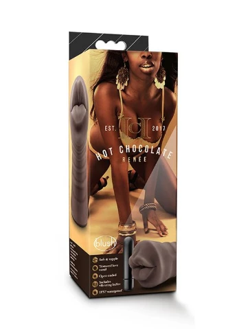 Мастурбатор HOT CHOCOLATE RENEE CHOCOLATE, Коричневий Blush (303908053)
