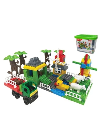 Детский конструктор "Весела ферма" 013888/06, 154 детали Toysi (386416094)