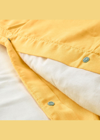 Комплект постельного белья Ä желтый 150200/5060 см IKEA (273482752)