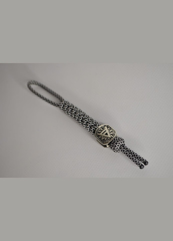 Брелок з паракорду зі знаком Велес темляк з білої бронзи No Brand (341738849)