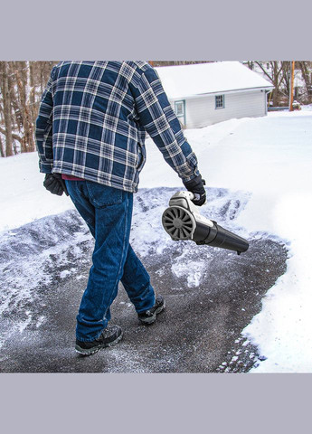 Акумуляторна повітродувка садова, живлення від павербанку (УМБ Power Bank 10000 mAh, 45 W, 2А в комплекті) Litheli (353505357)