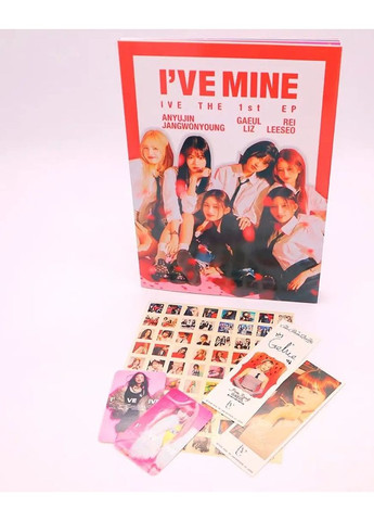 Журнал K-pop группы I'VE, Фотожурнал, фотоальбом IVE Mine 37A243 No Brand (371929897)