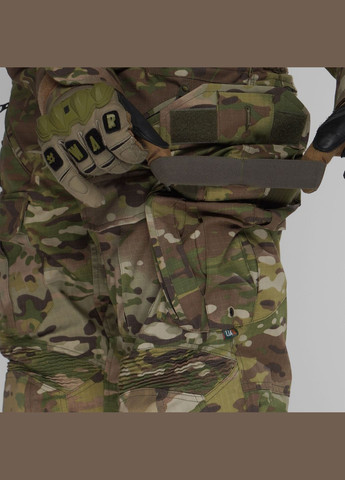 Комплект військової форми. Зимова куртка + штани з наколінниками Multicam UATAC (316086401)