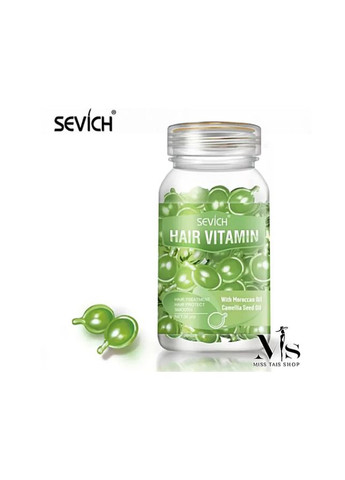 Капсулы для волос «Сияние цвета» Vitamin With Morocan Oil & Camellia Oil, 30 шт Sevich (267580131)