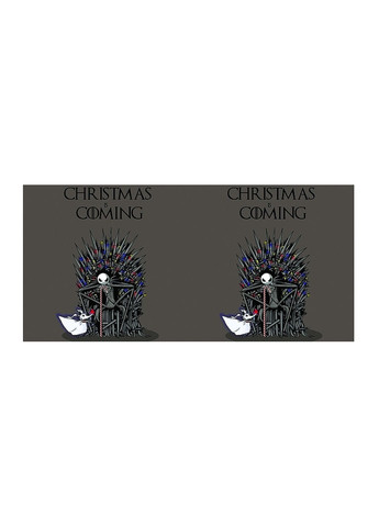 Чашка з принтом Кошмар перед Різдвом The Nightmare before Christmas GOT CP 03.214 Кружка керамічна 0,33 GeekLand (378963110)