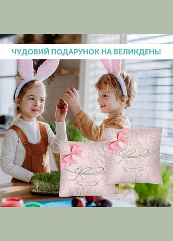 Набор декоративных подушек 40x40 см 2 шт Большой, подушка с вышивкой, праздничный декор. IDEIA (334726860)