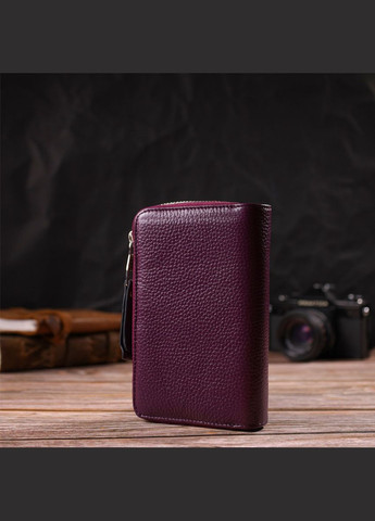 Яркое женское портмоне среднего размера из натуральной зернистой кожи 21909 Canpellini (366288843)