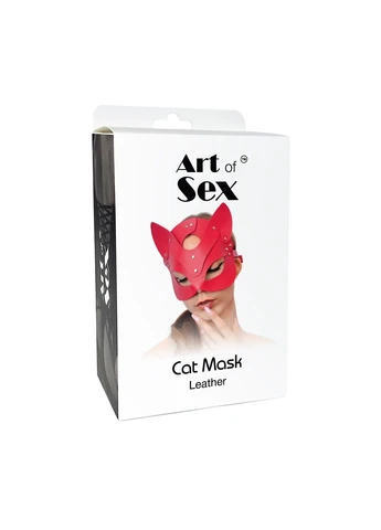 Маска Кошечки Cat Mask Черная - CherryLove Art of Sex (282709569)