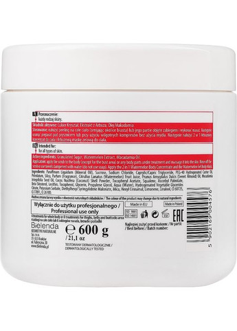 Скраб для тела Watermelon Body Scrub 600g (518313-143135) Bielenda (368740881)