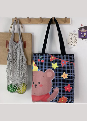 Сумка шоппер жіноча тканинна No Brand (330143723)