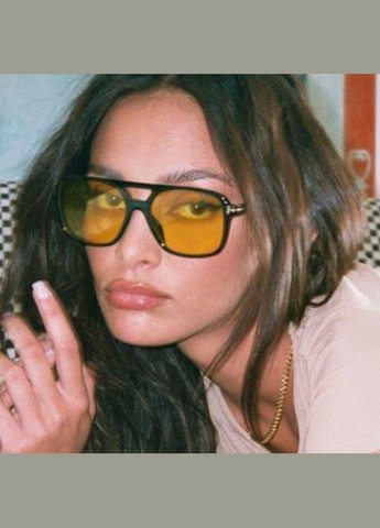 Стильні сонцезахисні окуляри чорний (4-138) No Brand (313286139)