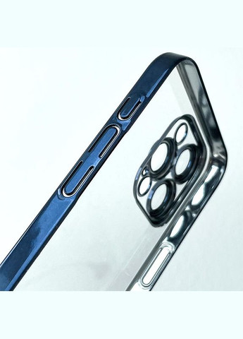 Чохол TPU+PC Glittershine для Apple (6.7") Темно-Синій | Dark Blue Epik iPhone 15 Pro Max (300095981)