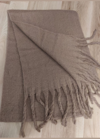 Большой пушистый шарф под кашемир 40 * 220 см капучино No Brand (315892154)