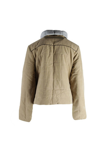 Бежева демісезонна куртка жіноча SBS