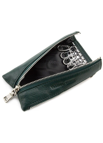 Зелена шкіряна ключниця 017-7 Marco Coverna (303830145)