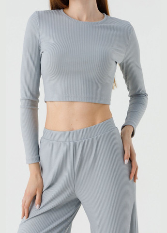 Костюм однотонный женский WTC02301 Светло-серый shop (2000990529855) LAWA (315989061)