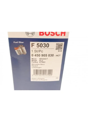 Фільтр палив. ГАЗ 3110, ГАЗЕЛЬ - дв.406 (вир-во ) 0450905030 Bosch (360489117)
