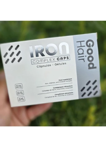 Капсули Для Здоров’я Волосся Good Hair Iron Complex 30 шт. — Посилене Живлення Та Проти Випадіння || Kilometr+ Regenera (392548137)