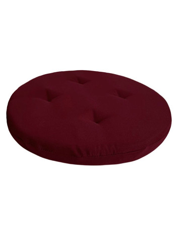 Подушка на стілець і крісло см бордова No Brand (324829597)